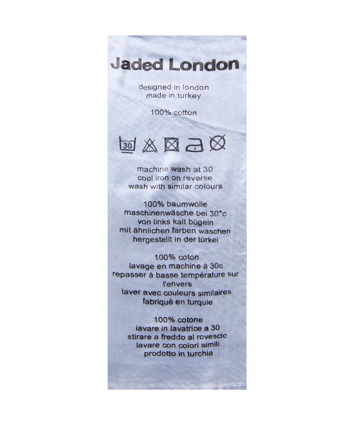 제이디드 런던(JADED LONDON) 블루 실버 2013 XL 콜로서스 데님 팬츠