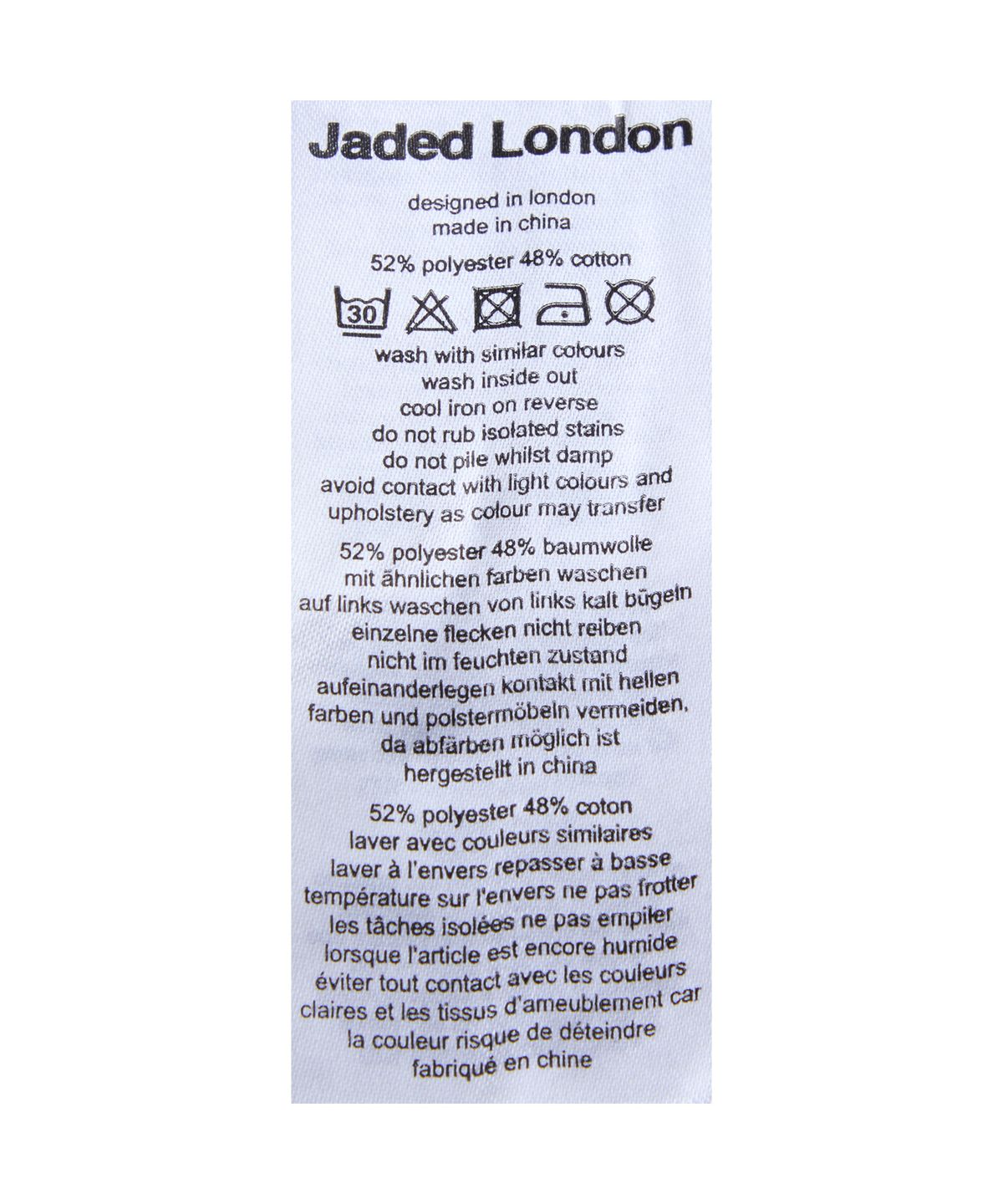 제이디드 런던(JADED LONDON) 디스트레스드 비치 카고 쇼츠