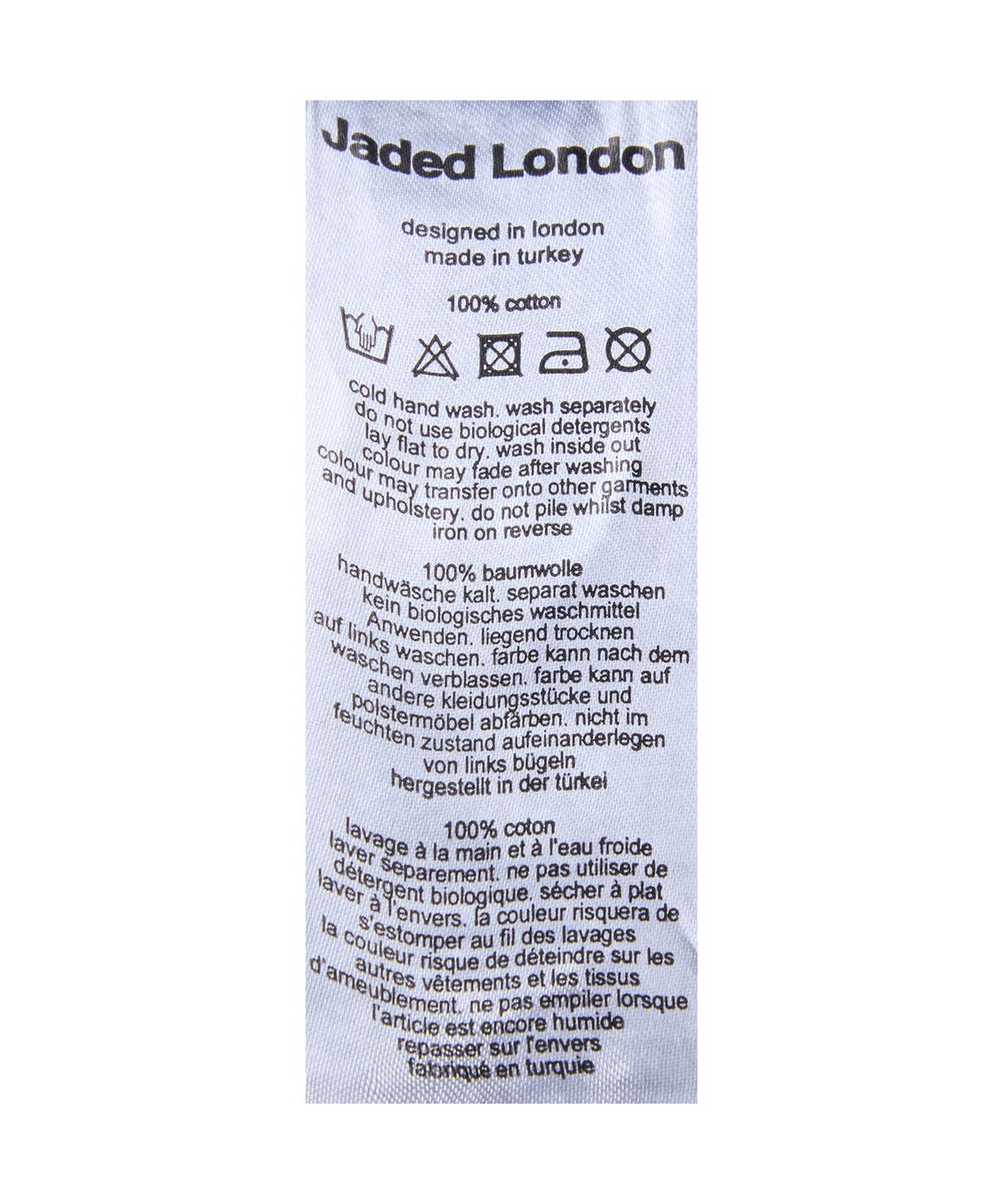 제이디드 런던(JADED LONDON) 인디고 LDN 데님 쇼츠