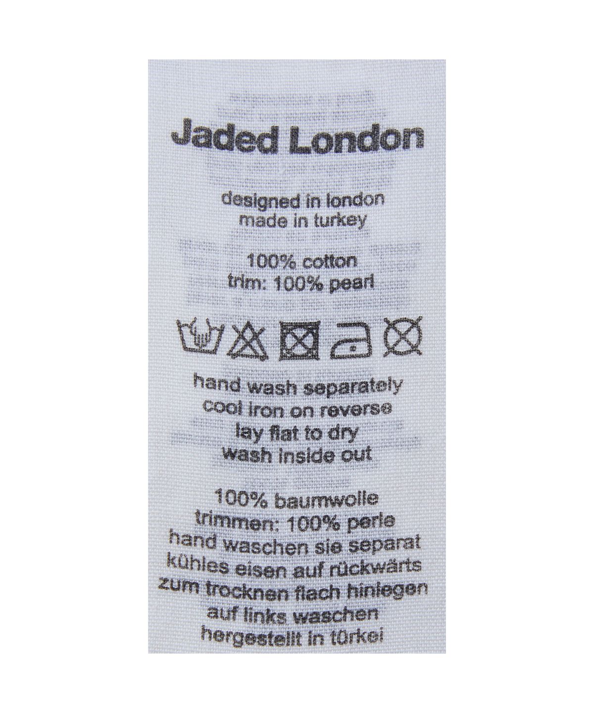 제이디드 런던(JADED LONDON) 버튼 오프닝 탑