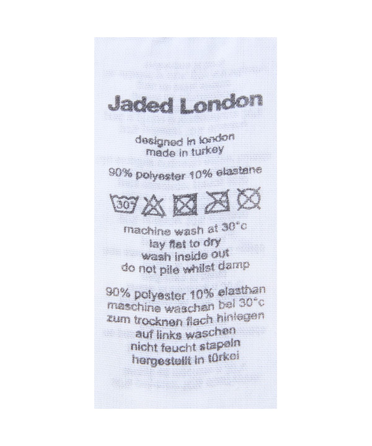 제이디드 런던(JADED LONDON) 옴브레 풋볼 베이비 티셔츠