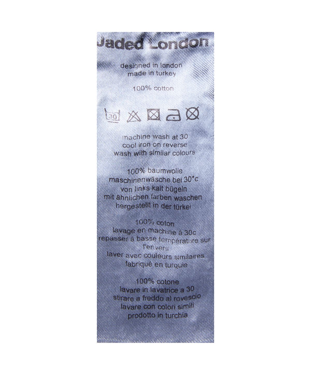 제이디드 런던(JADED LONDON) 블랙 아일렛 카고 미니 쇼츠