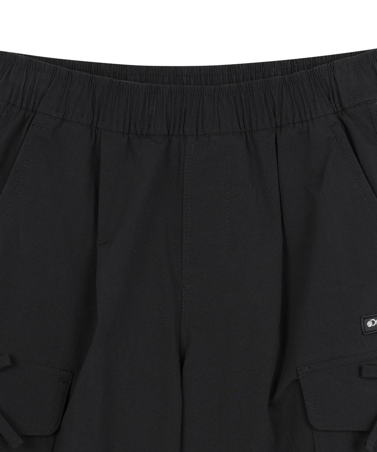디스커버리 키즈(DISCOVERY KIDS) 여아 우븐 와이드 팬츠 (BLACK)