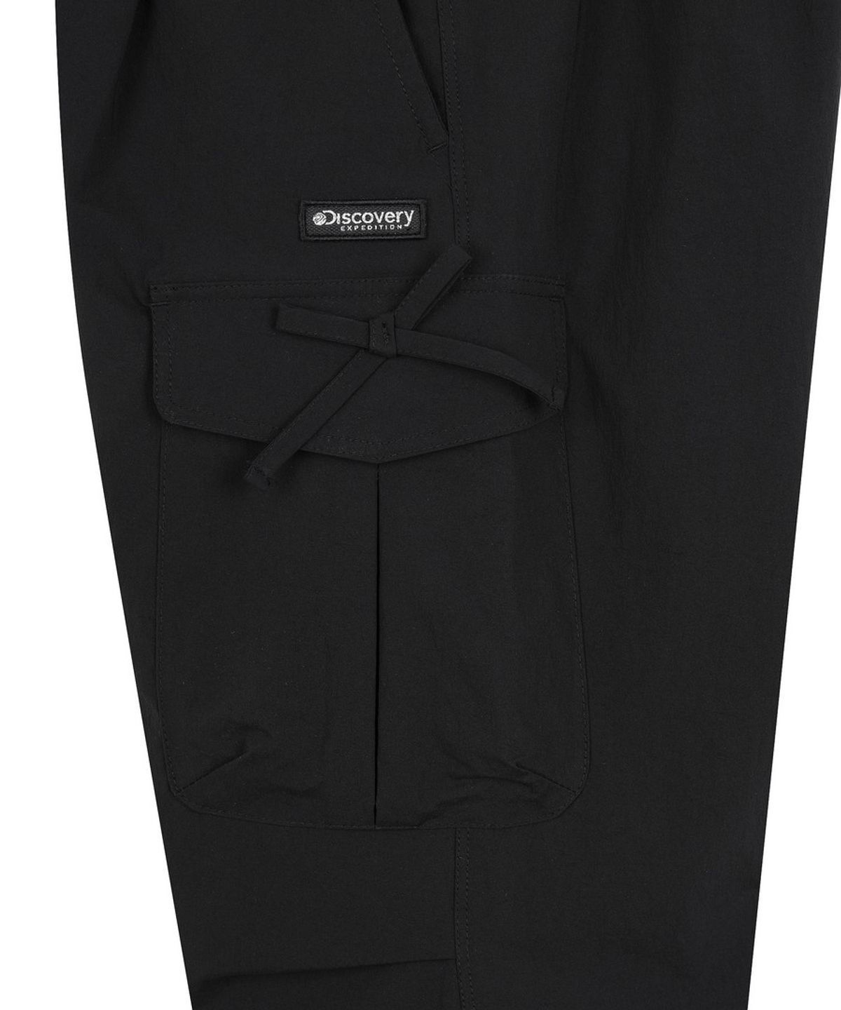 디스커버리 키즈(DISCOVERY KIDS) 여아 우븐 와이드 팬츠 (BLACK)