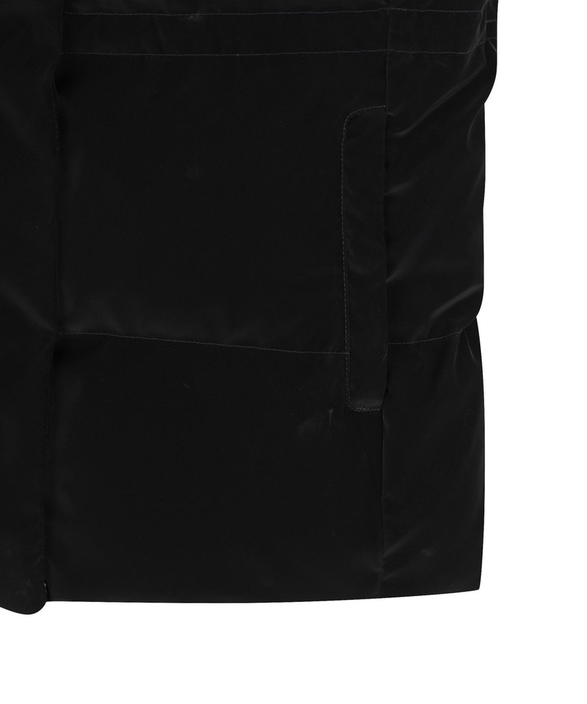 디스커버리 키즈(DISCOVERY KIDS) 여아 레니아 퍼 벨벳 다운 미드패딩 (BLACK)