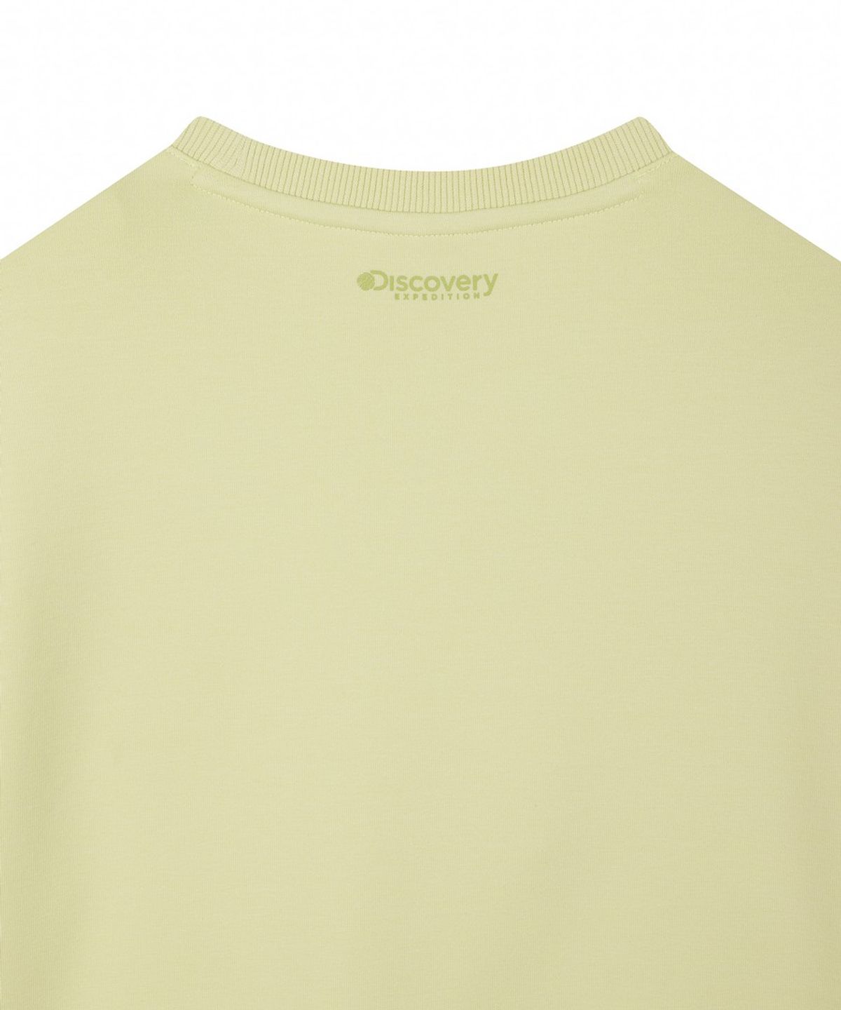 디스커버리 키즈(DISCOVERY KIDS) 키즈 와펜 그래픽 맨투맨 (L.Yellow Green)