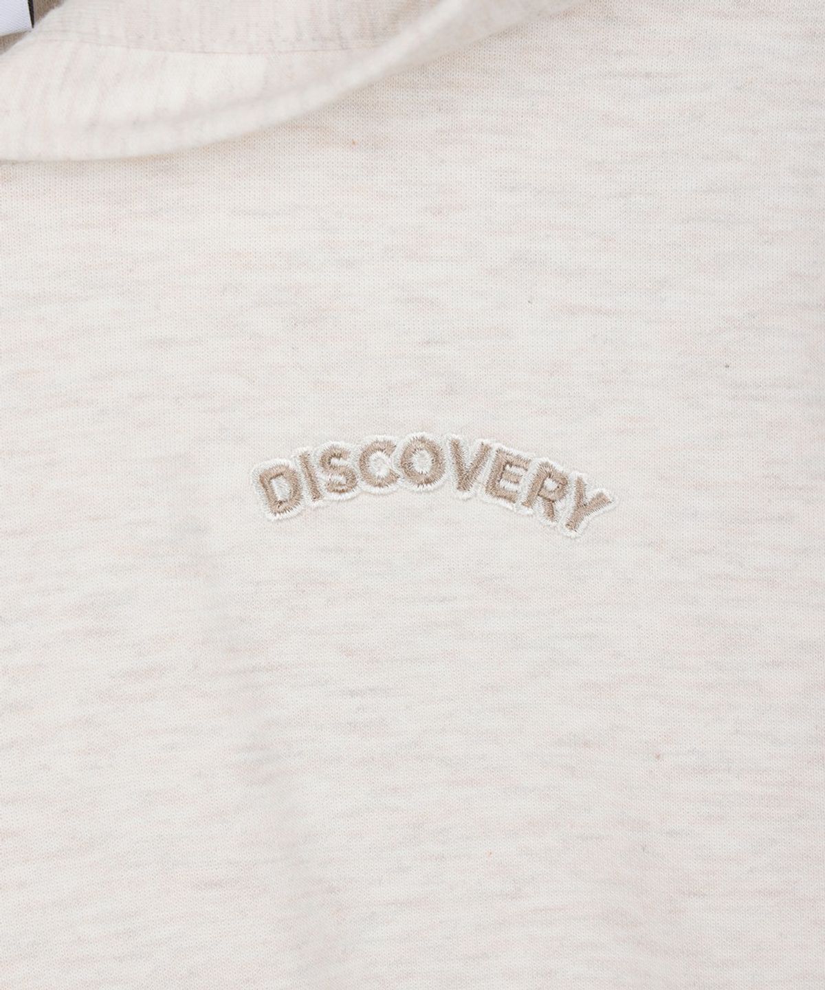 디스커버리 키즈(DISCOVERY KIDS) 키즈 에센셜 스몰로고 후드티셔츠 (M/IVORY)