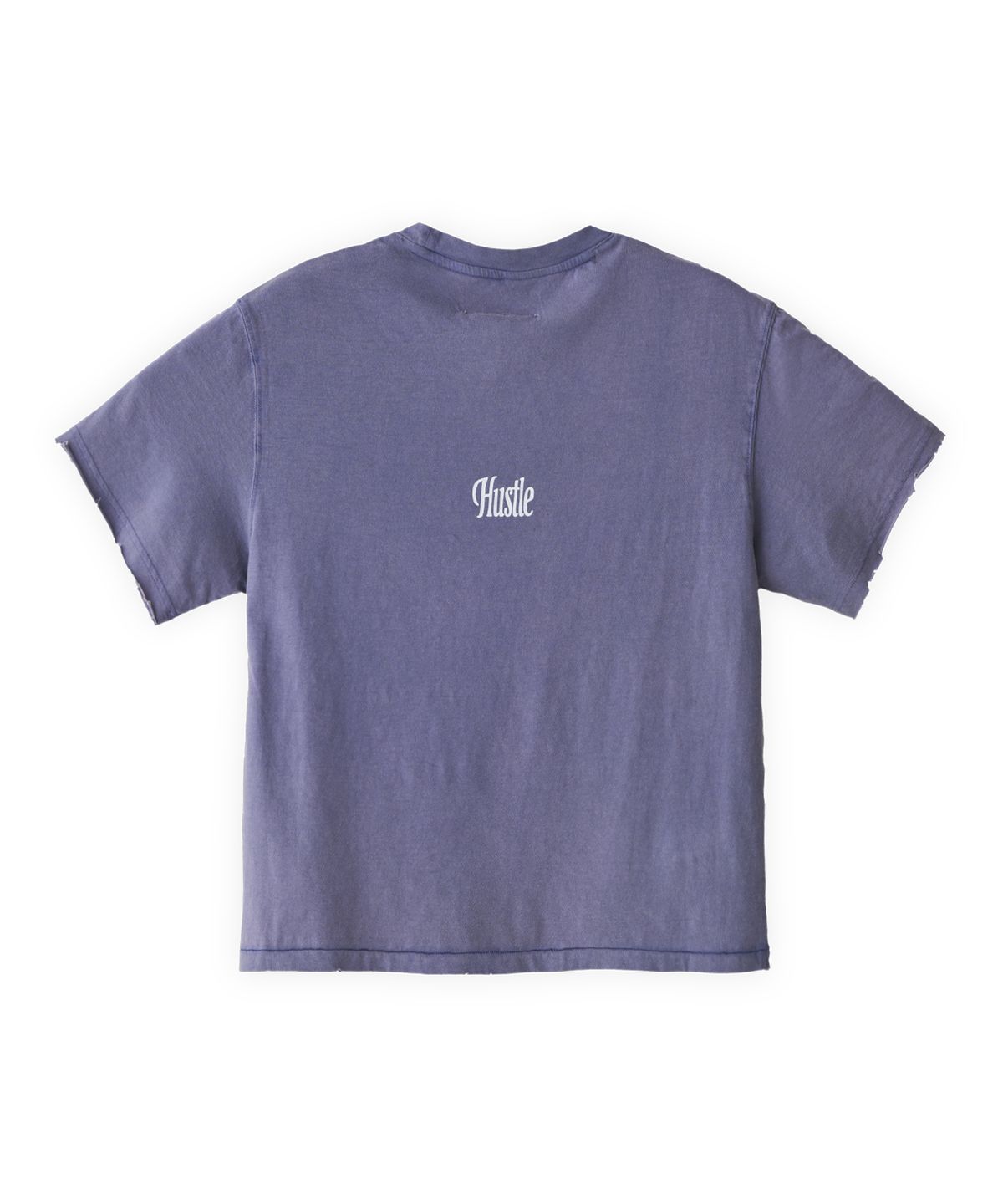 투위드(TUEWID) ‘hustle’ Pocket t-shirts in washed purple