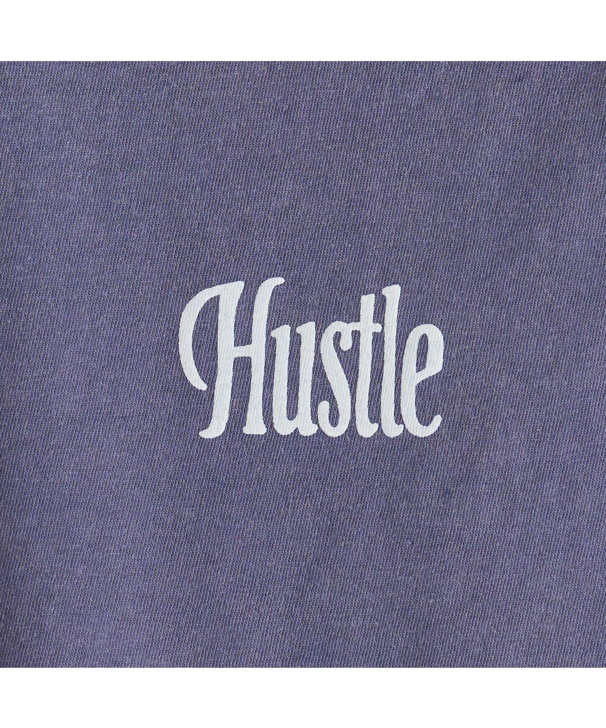 투위드(TUEWID) ‘hustle’ Pocket t-shirts in washed purple