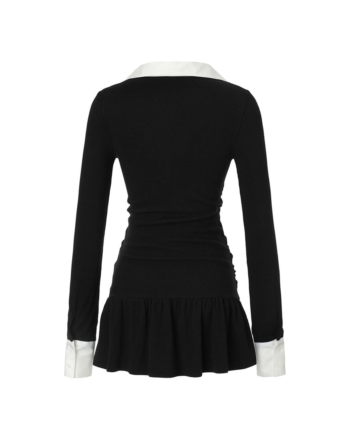 카키포인트(KHAKIPOINT) Overlay Mini Dress (black)