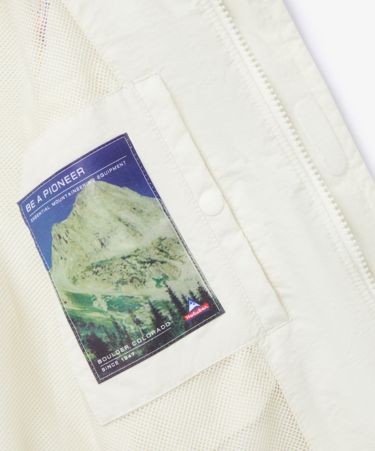 홀루바(HOLUBAR) Rio Windshield Jacket W Off White