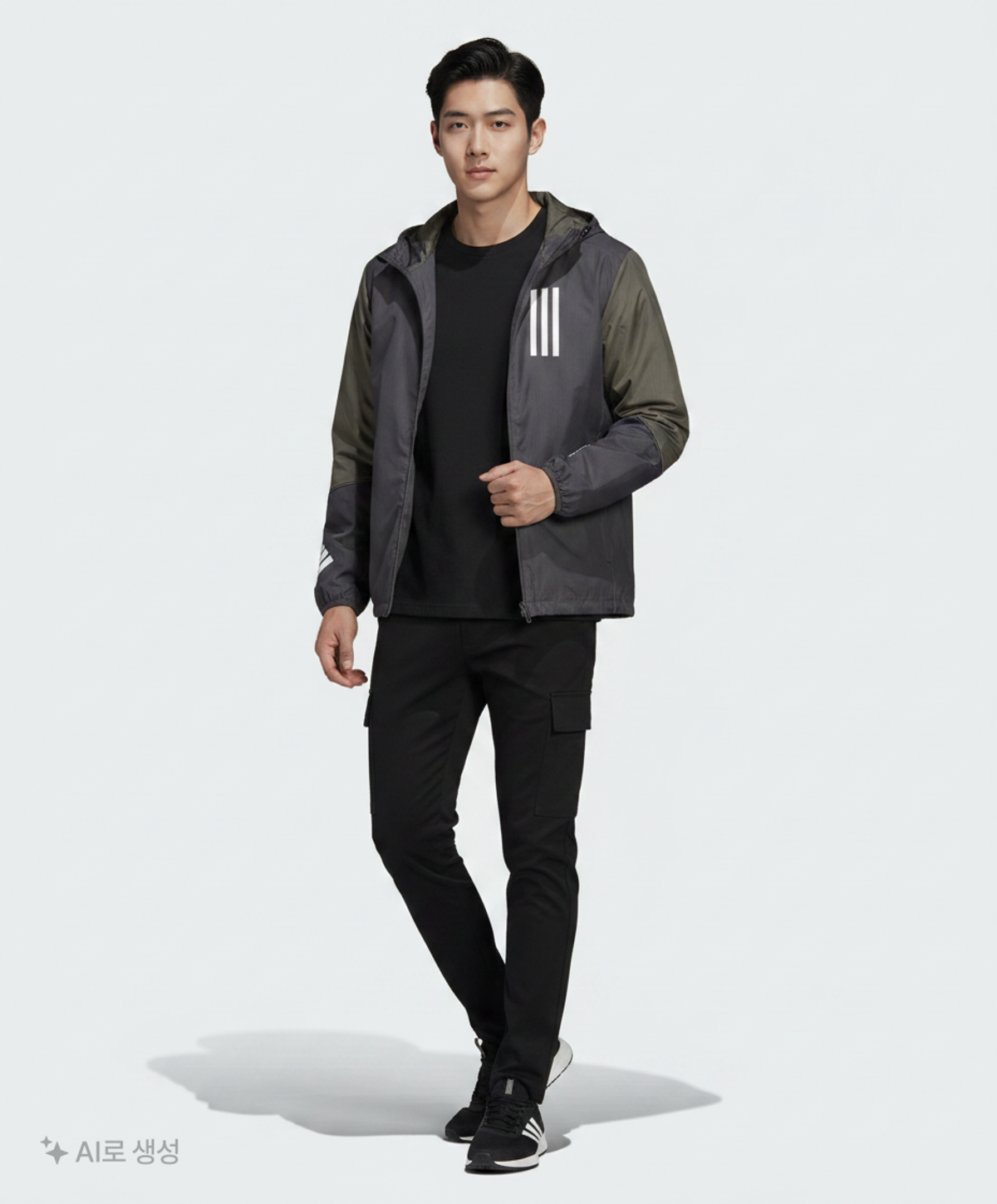 아디다스(ADIDAS) 나일론/코치 재킷 L