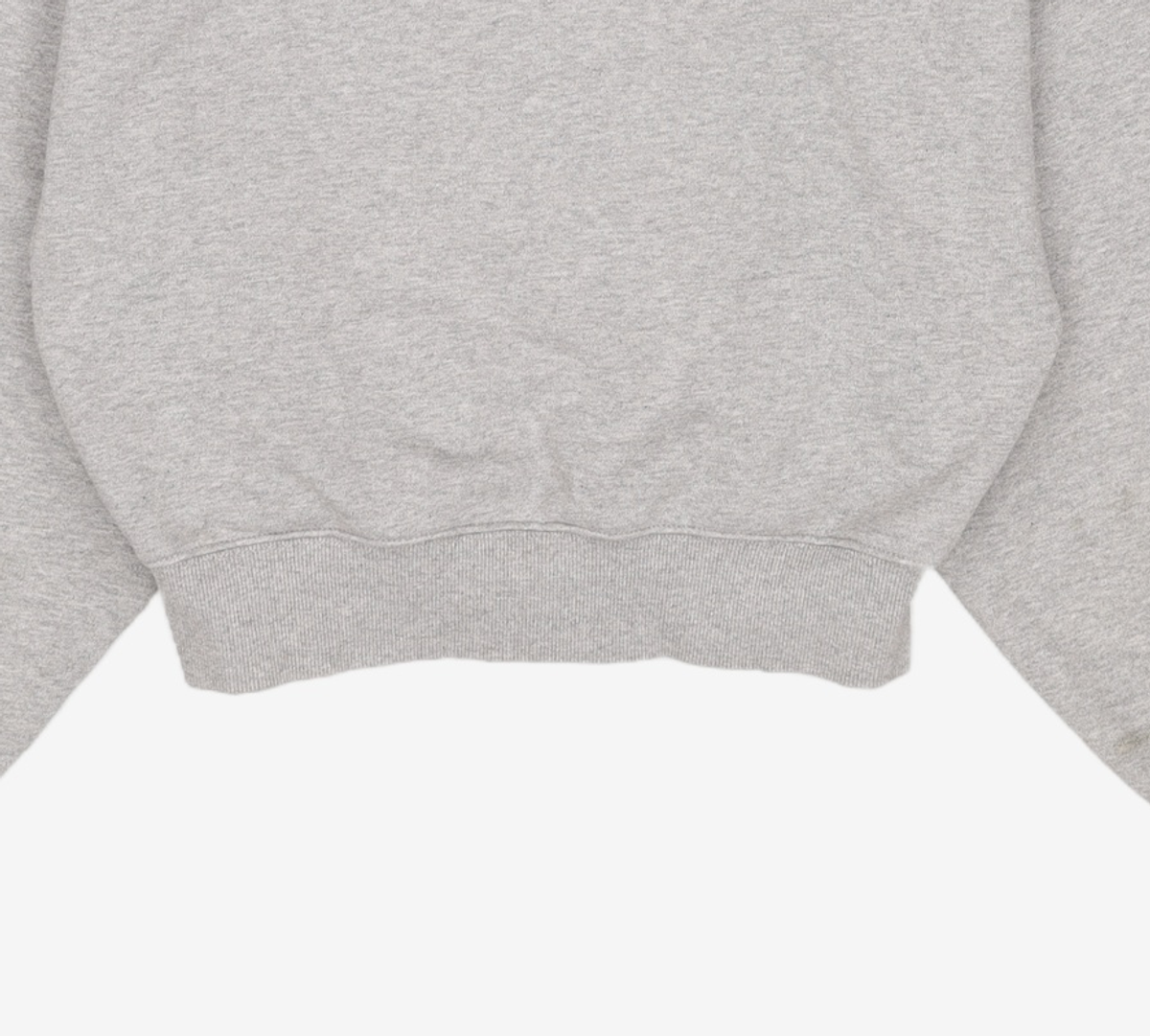 피지컬 디파트먼트(PHYSICAL DEPARTMENT) PHYPS® WOMENS CROP STAR TAIL HOODIE ZIP UP GRAY FREE
