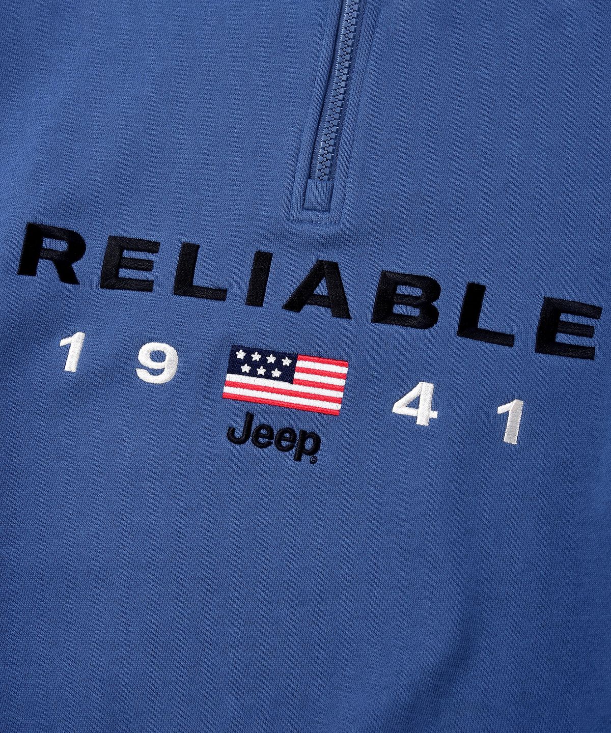 지프(JEEP) [360g] USA 1941 하프집업 맨투맨 (JR5TSU839ID)