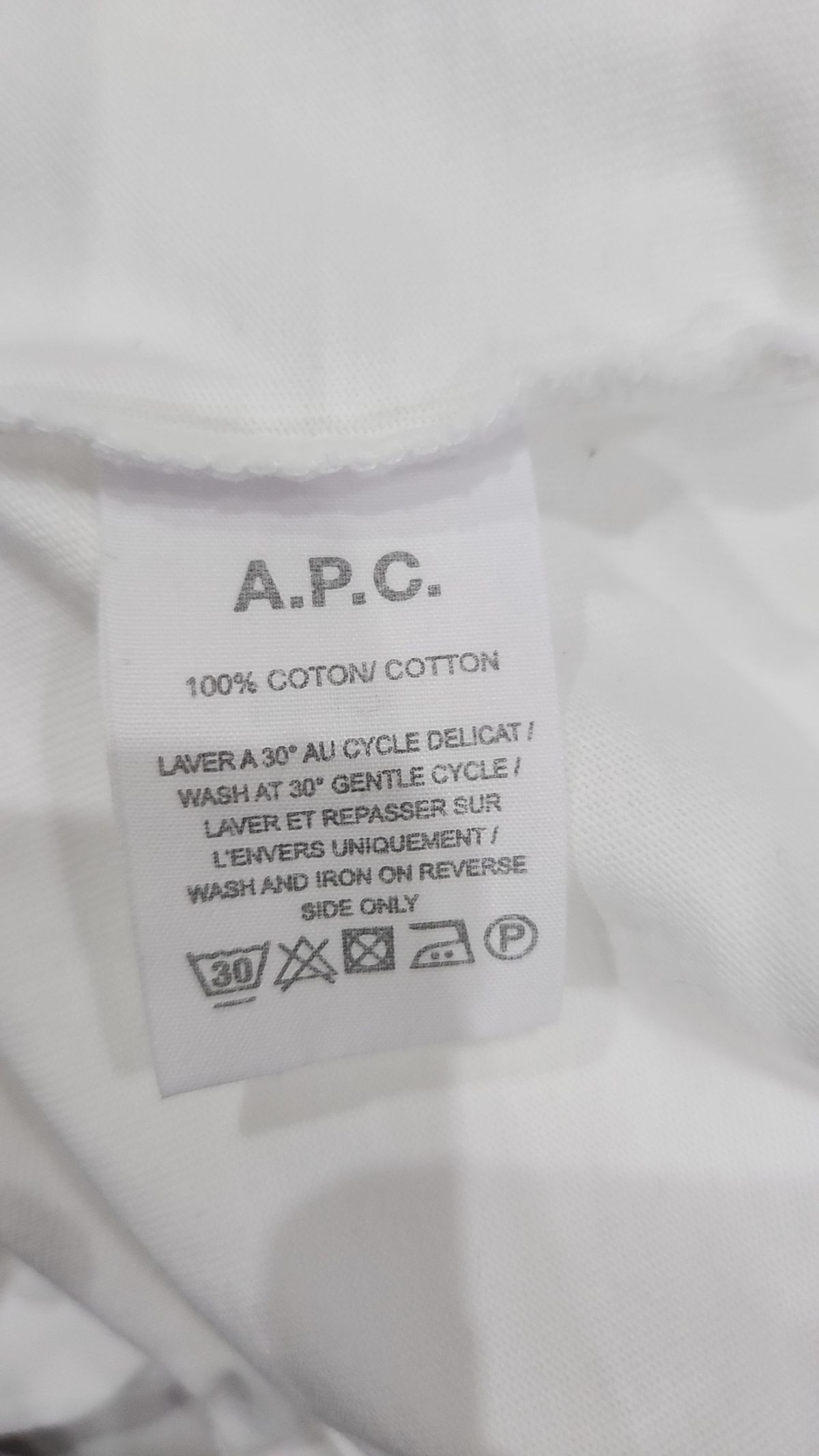 아페쎄(A.P.C.) 반소매 티셔츠 S