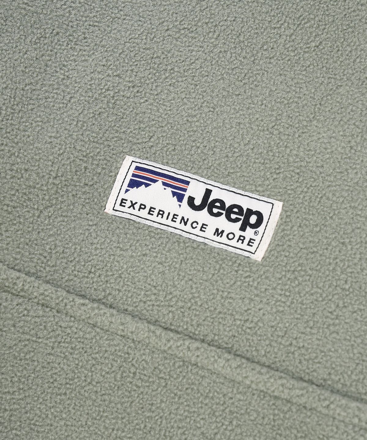 지프(JEEP) 에센셜 스몰로고 하프집업 플리스 (JR5TSF192OL)