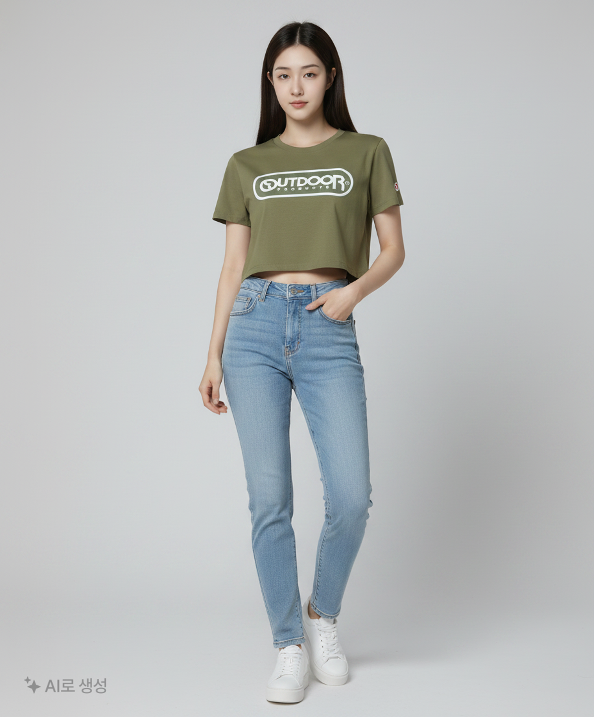 아웃도어(OUTDOOR) 반소매 티셔츠 S