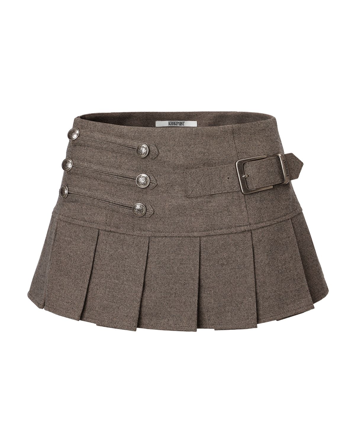 카키포인트(KHAKIPOINT) Napoleon Belt Skirt (beige)