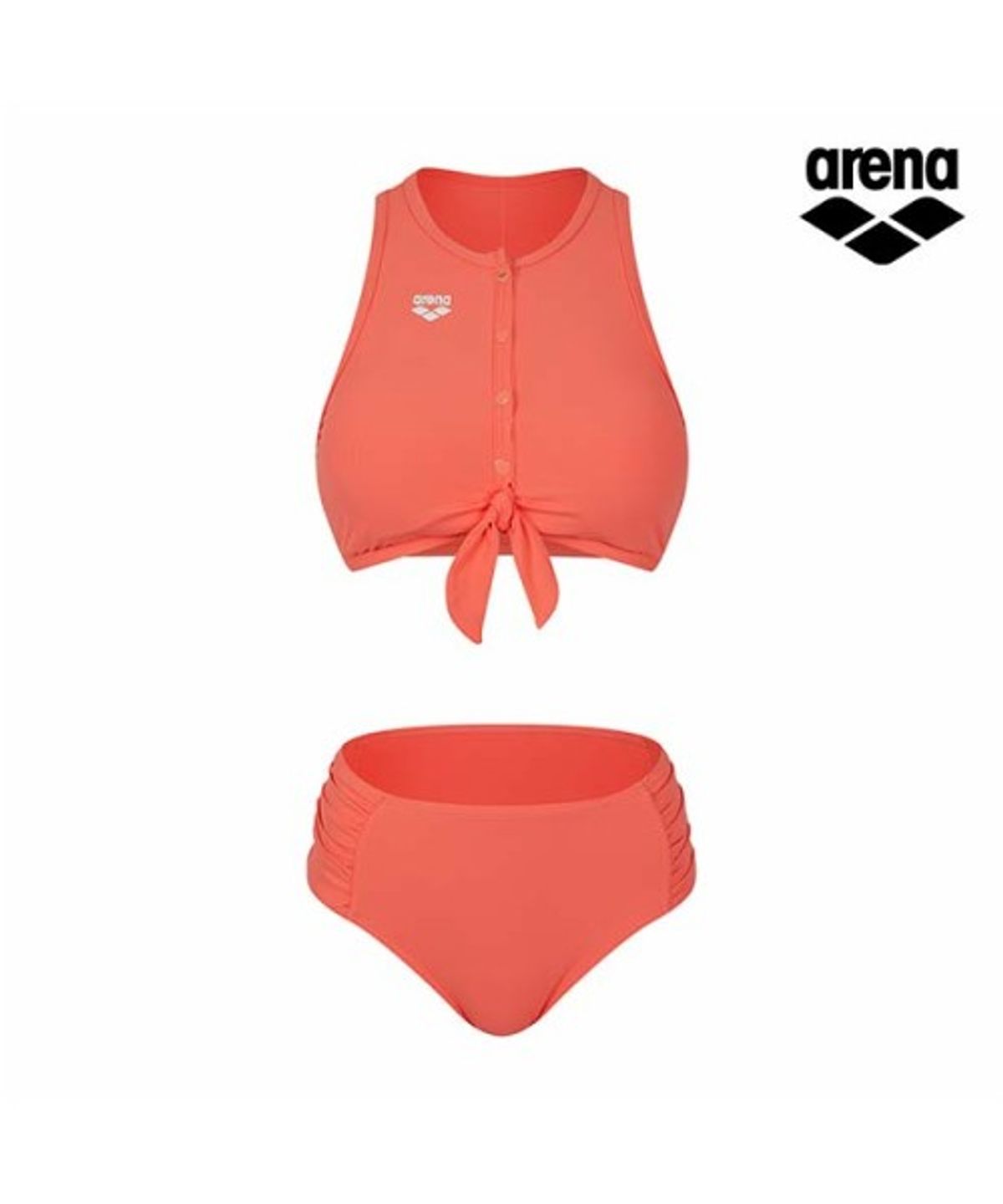 아레나(ARENA) 그래픽데이 여성 비키니 세트 A6BL1SM25ORG
