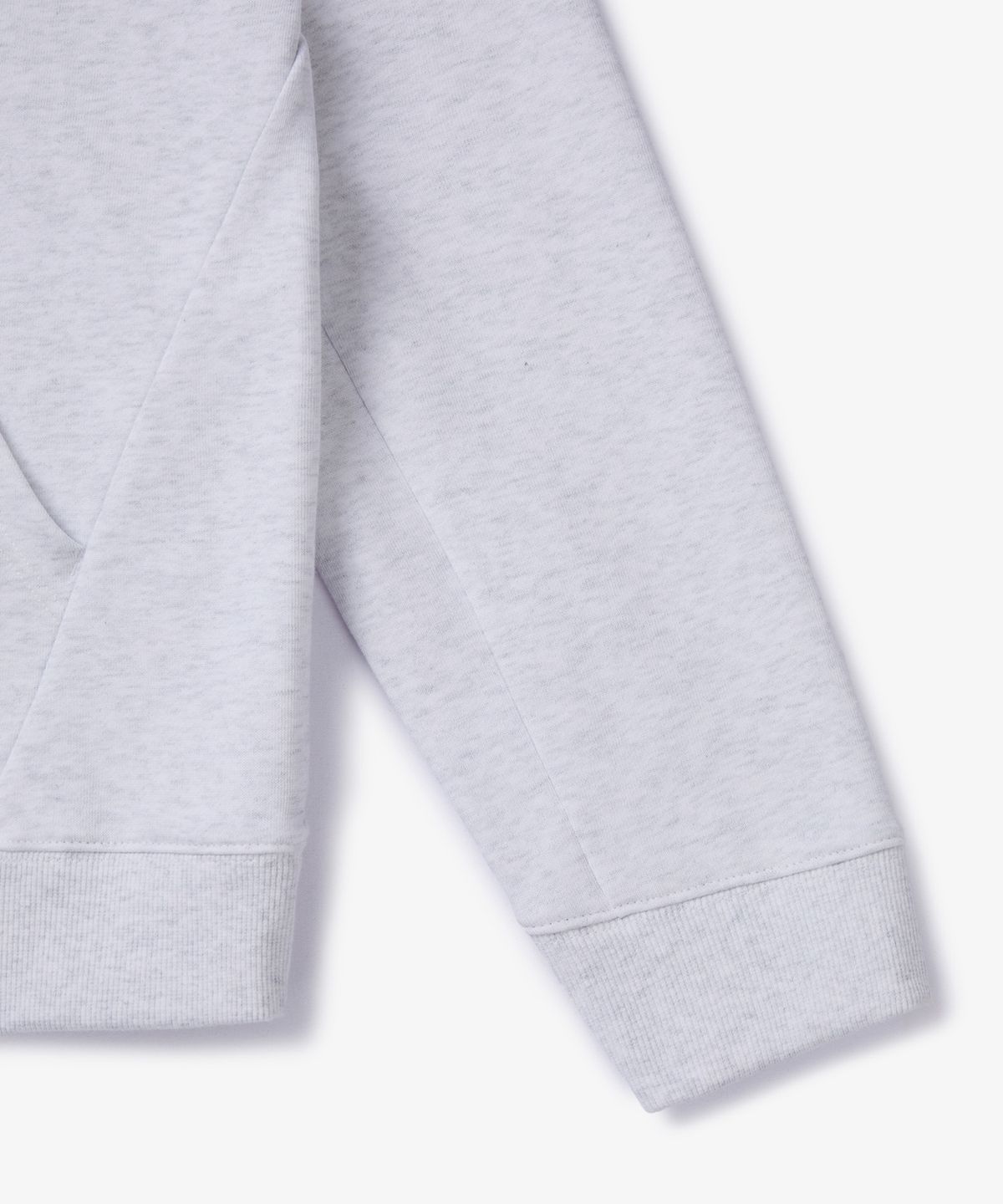 홀루바(HOLUBAR) Basic Logo Hoodie Melange Gray