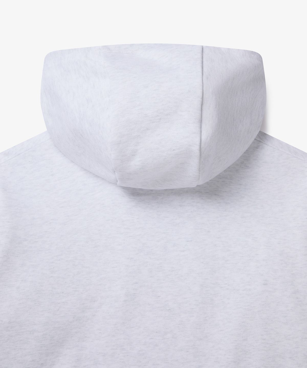 홀루바(HOLUBAR) Basic Logo Hoodie Melange Gray