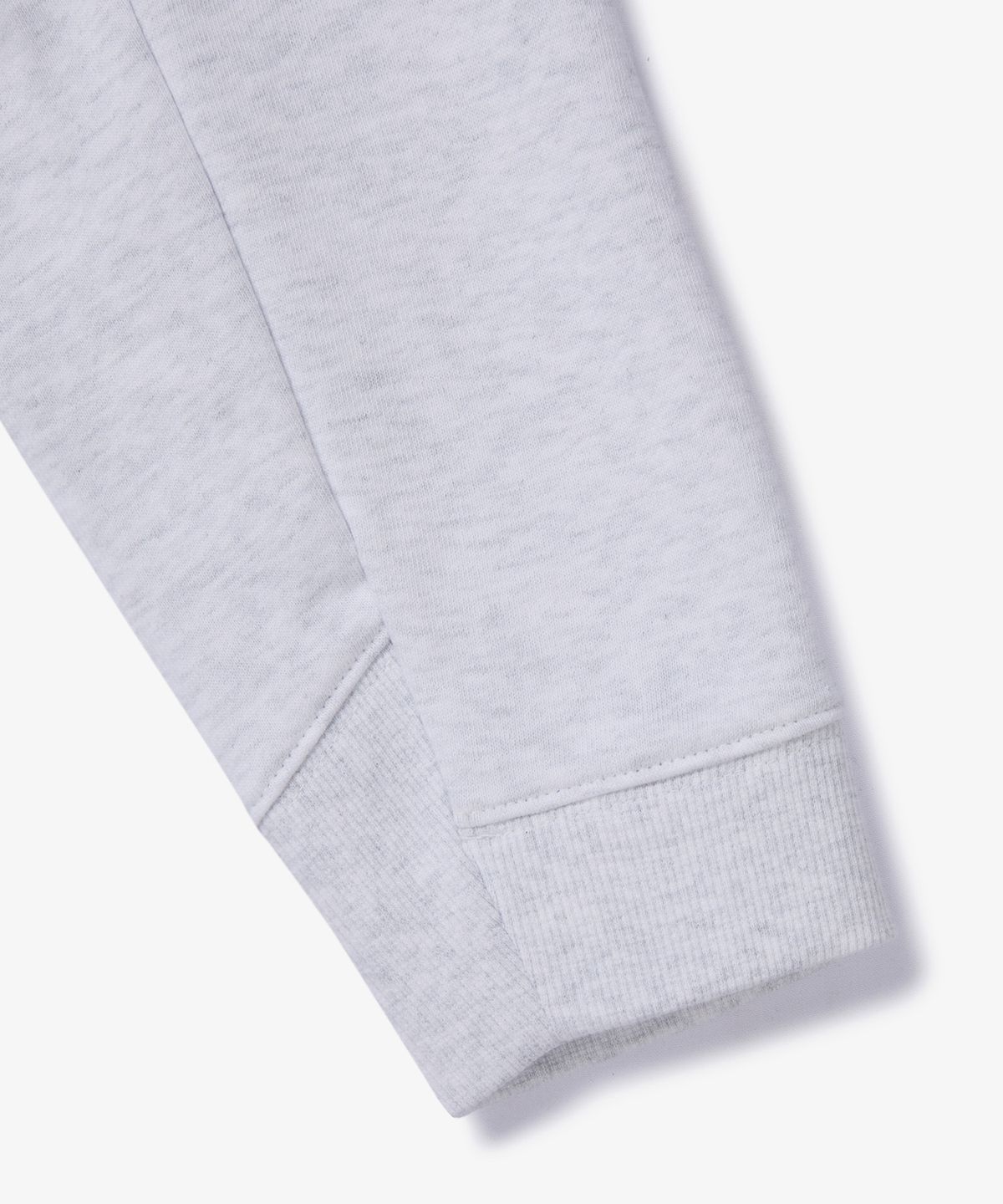 홀루바(HOLUBAR) Basic Logo Hoodie Melange Gray