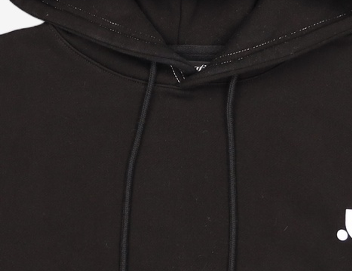 레스트앤레크레이션(REST&RECREATION) STITCH CROPPED HOODIE_BLACK ONE SIZE