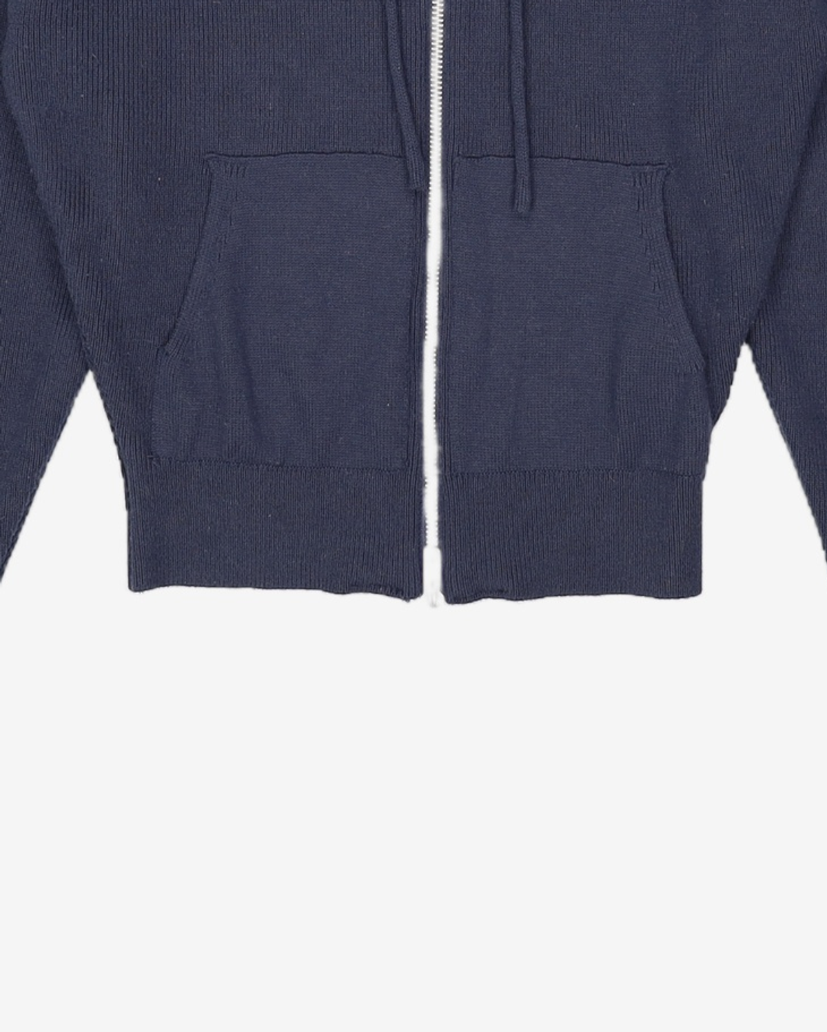 레스트앤레크레이션(REST&RECREATION) 2WAY KNIT HOOD ZIP-UP_NAVY XS