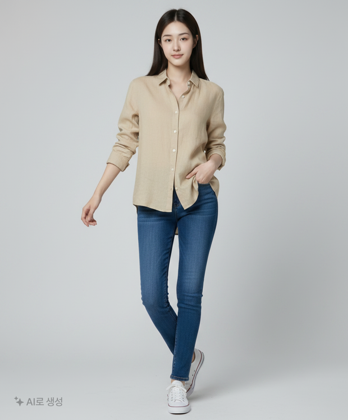 유니클로(UNIQLO) 캐주얼 셔츠 L