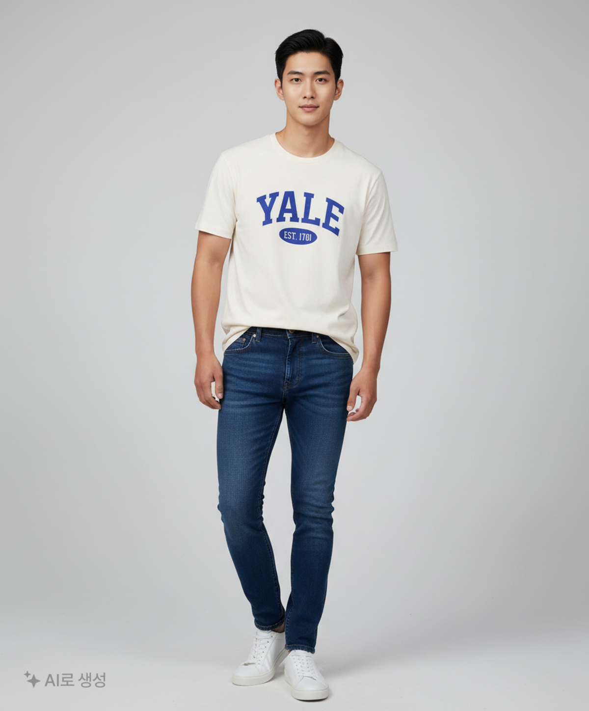 예일(YALE) 반소매 티셔츠 S