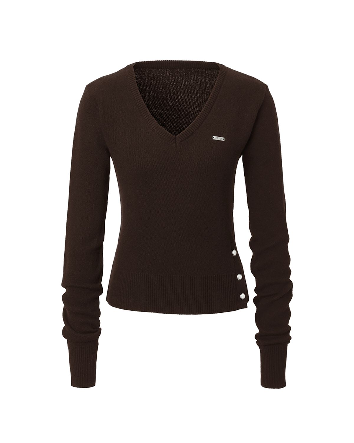 카키포인트(KHAKIPOINT) Signature V-neck Knit (brown)