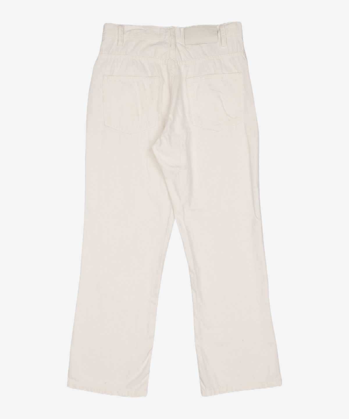 데케트(DECET) [여름원단]Semi Wide Jeans DCPT003Ivory 28