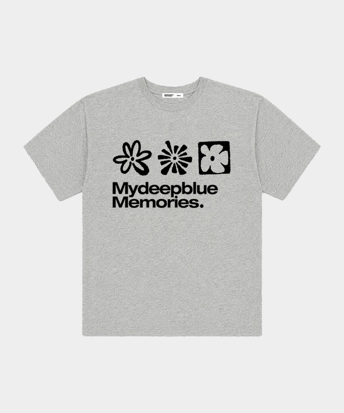 마이딥블루메모리즈(MY DEEP BLUE MEMORIES) MM BWL ARTWORK T-SHIRTS (WHITE)