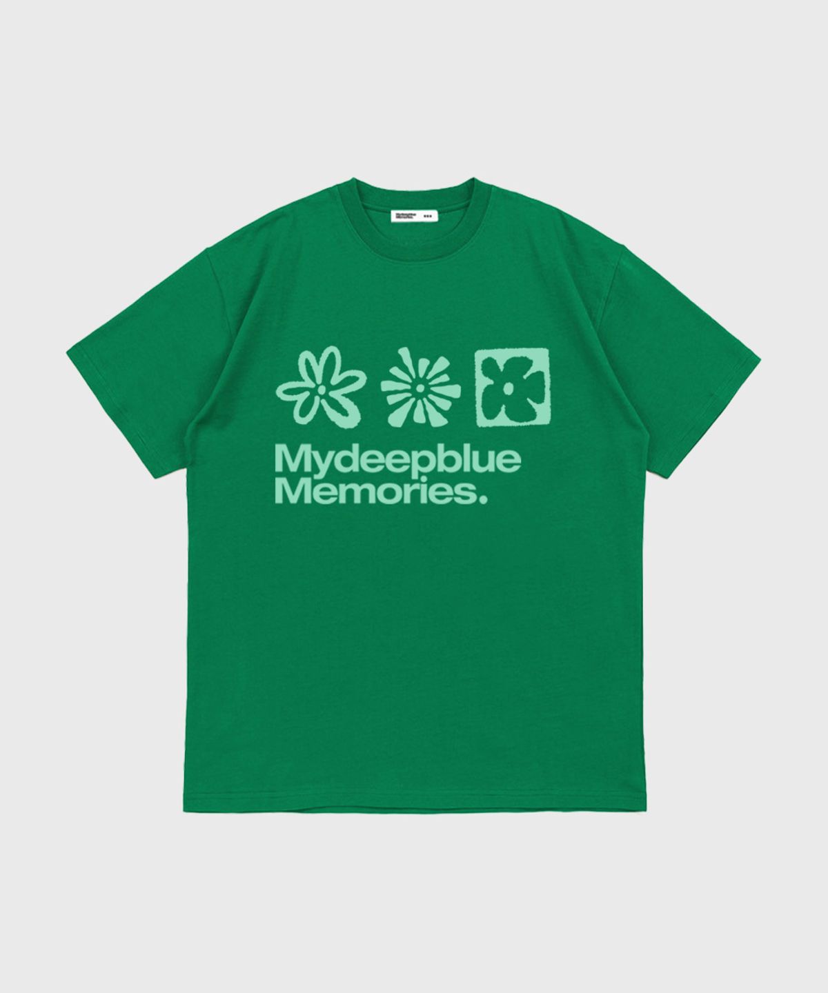 마이딥블루메모리즈(MY DEEP BLUE MEMORIES) MM BWL ARTWORK T-SHIRTS (WHITE)