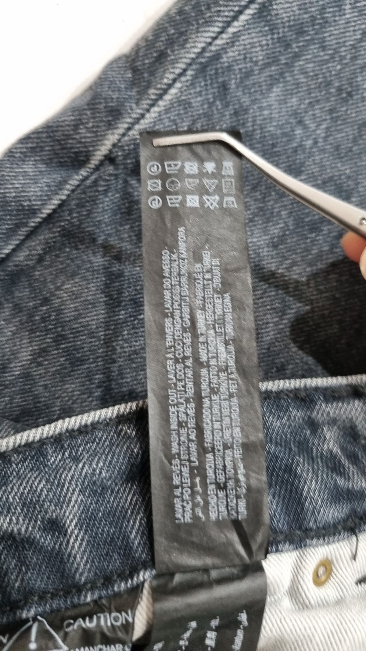 자라(ZARA) 청/데님 팬츠 L