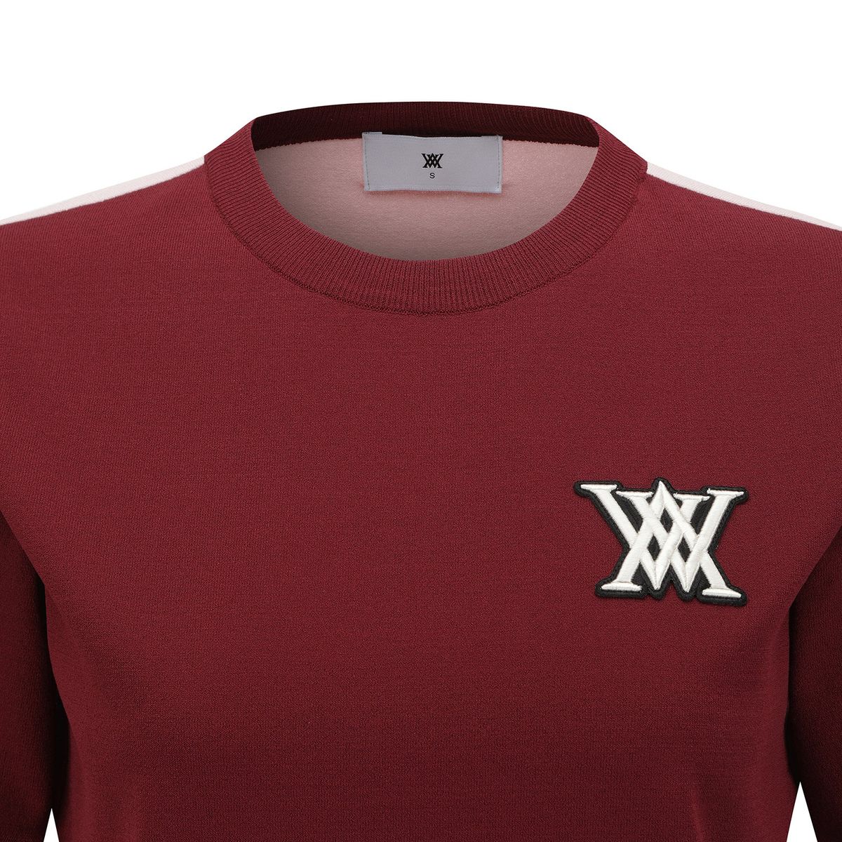 어뉴골프(ANEW GOLF) WOMEN TRANSITION SHORT SLEEVE SWEATER_BU