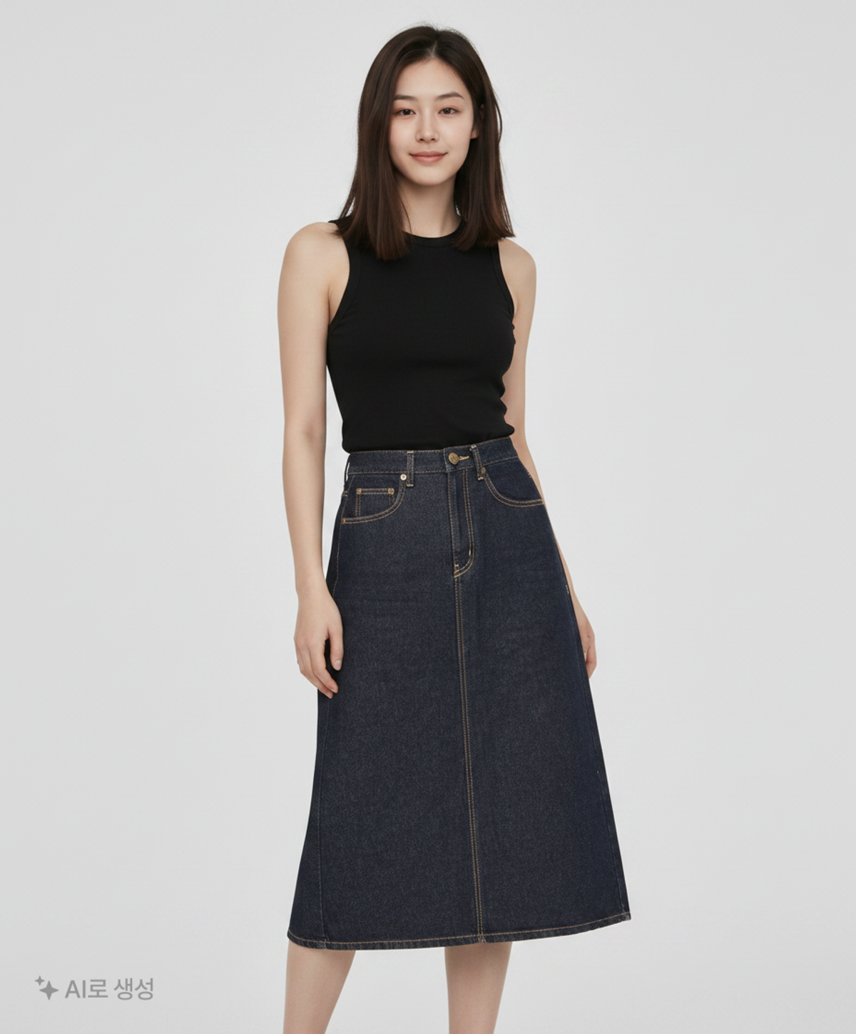 필로그램(PHILOGRAM) 롱스커트 S