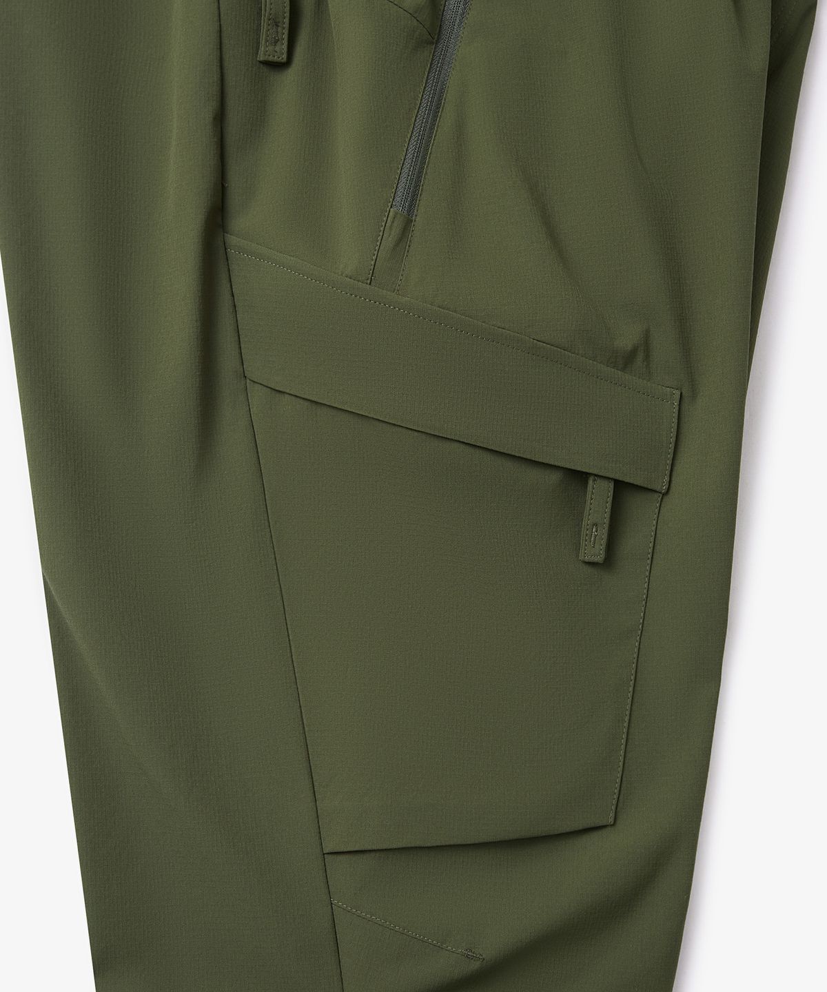홀루바(HOLUBAR) Traverse Relaxed Fit Pants Khaki