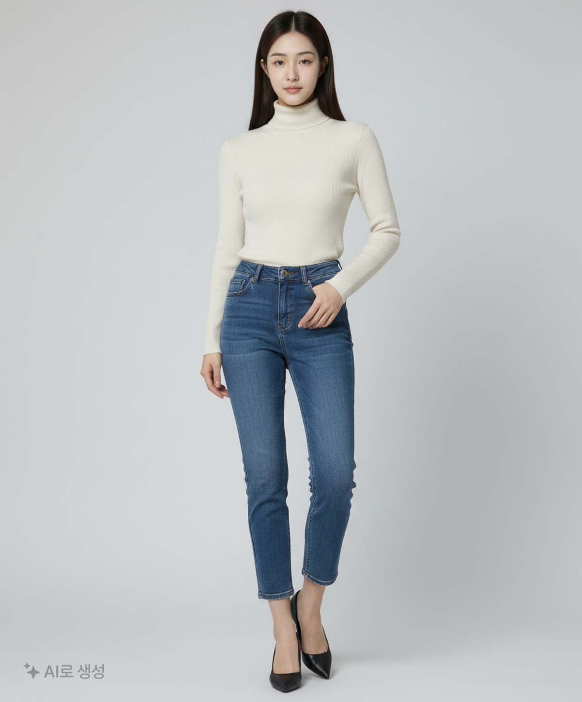 닉스(NIX) 청/데님 팬츠 26