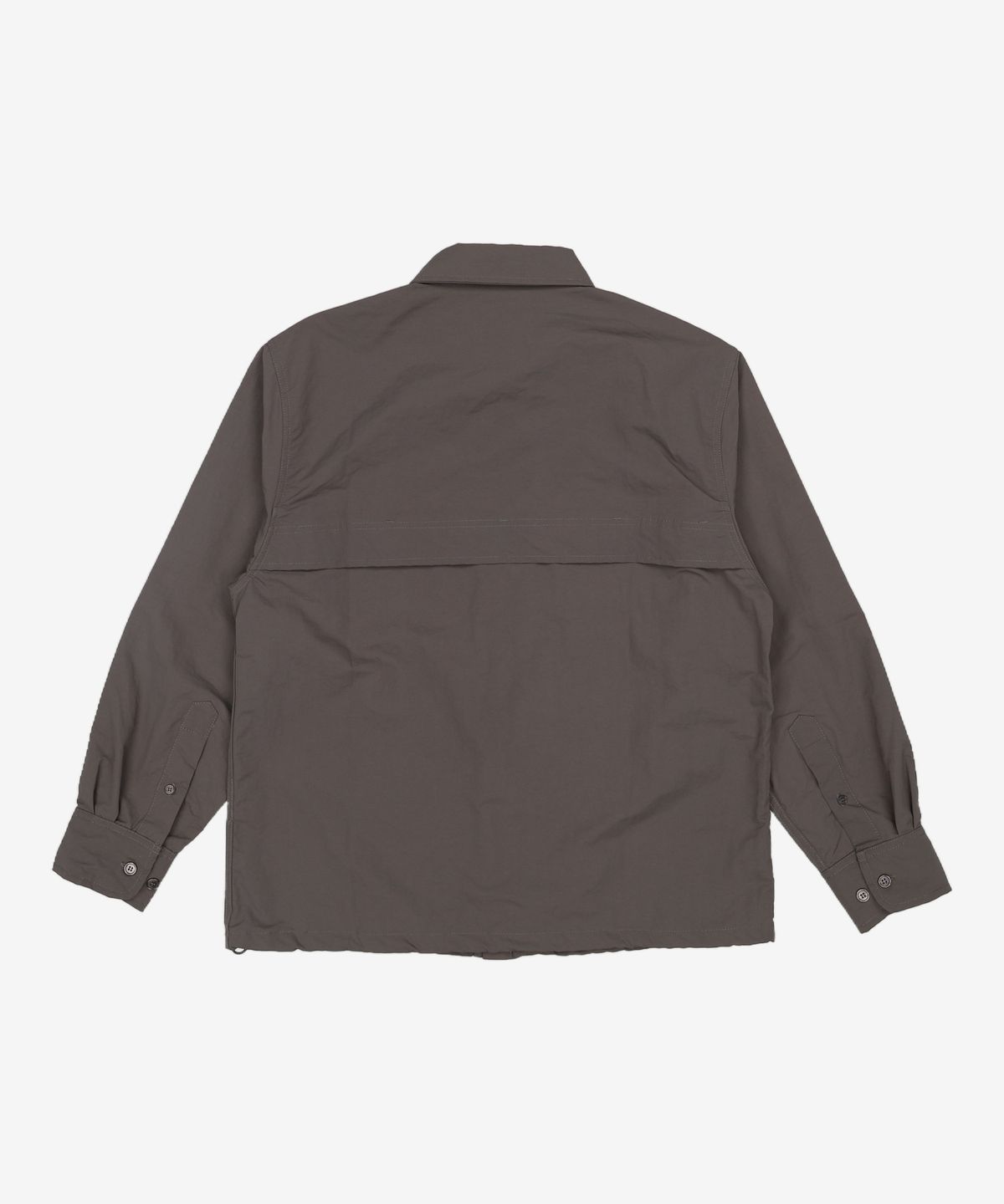 예일(YALE) NYLON  COACH SHIRT CHARCOAL S