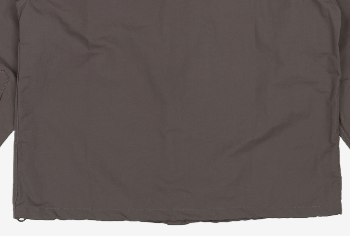 예일(YALE) NYLON  COACH SHIRT CHARCOAL S
