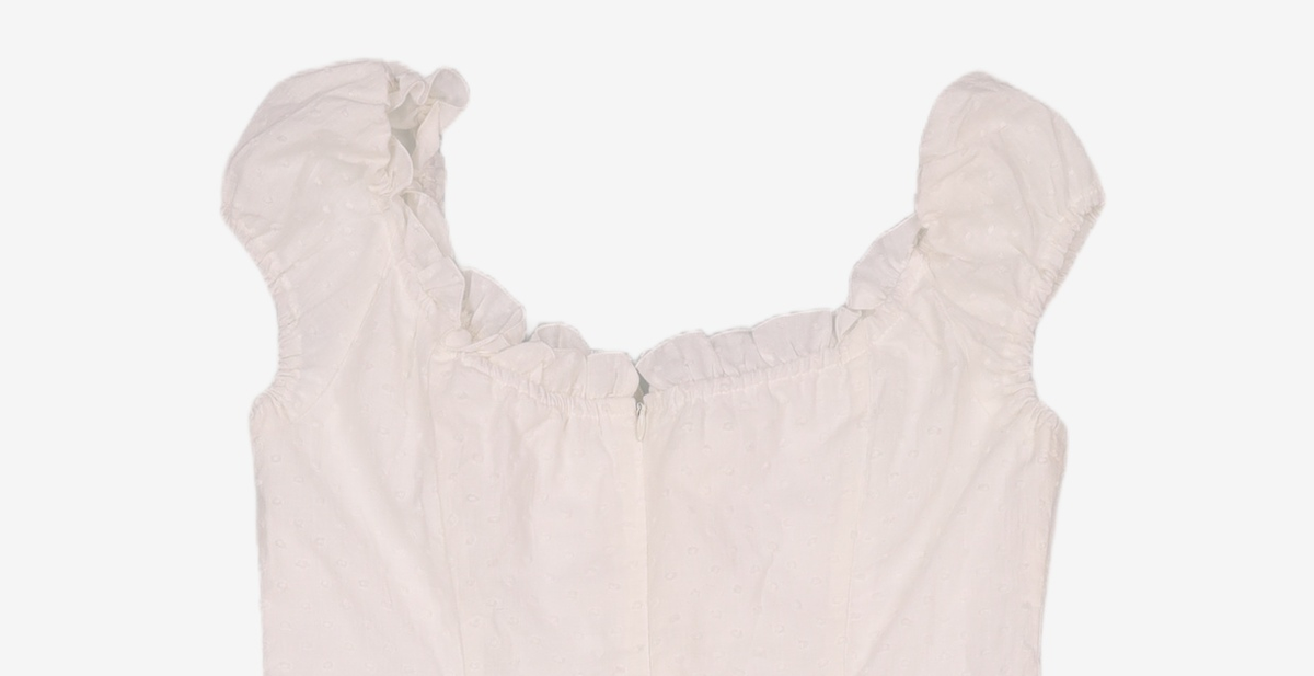 라츠유(LOTSYOU) lotsyou_Fiona Dress White L