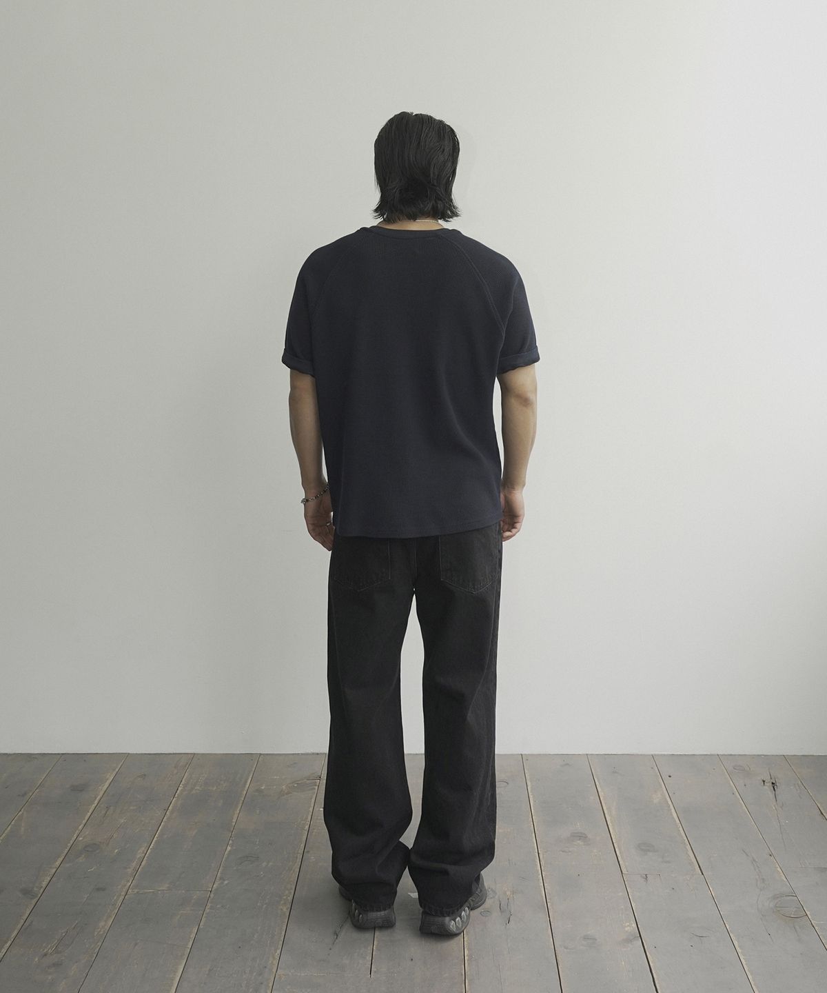 시도(SIIIIDO) COMMODUS HALF T SHIRT(NAVY)