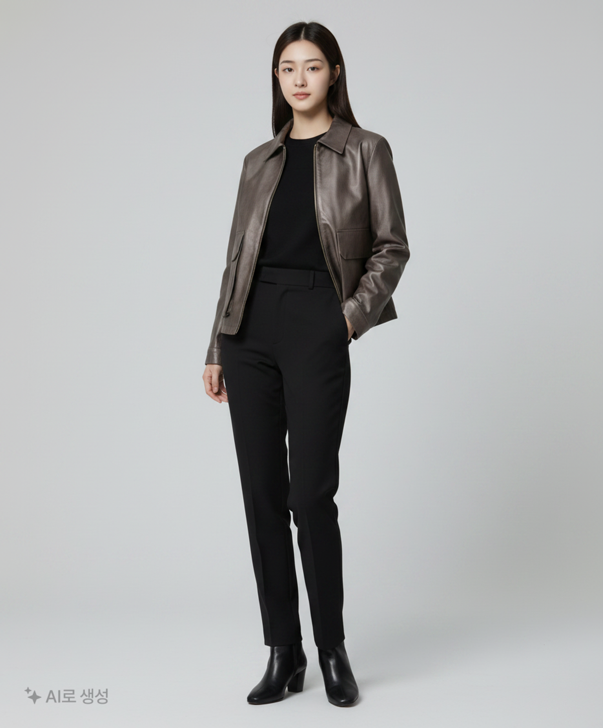스탠다드에러(STANDARDERROR) 레더/라이더스 재킷 M