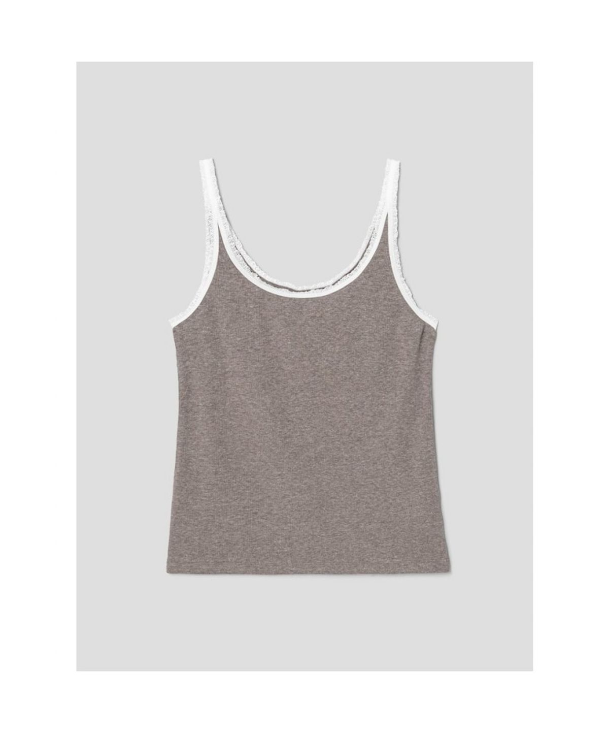 디애퍼처(THE APERTURE) Sleeveless Lace Top  Brown (TA6742A05D)