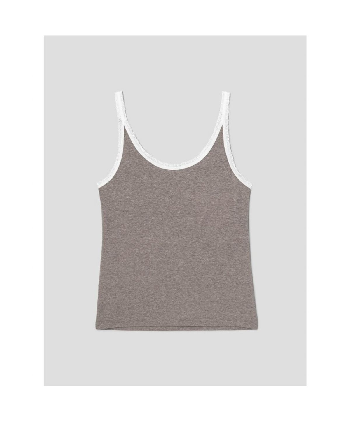 디애퍼처(THE APERTURE) Sleeveless Lace Top  Brown (TA6742A05D)