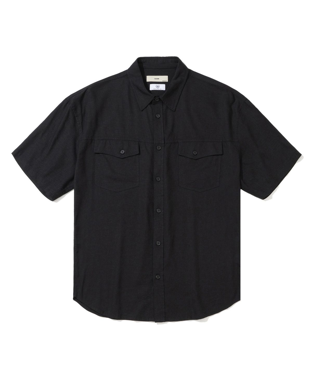 시도(SIIIIDO) SENATOR HALF SHIRT(BLACK)