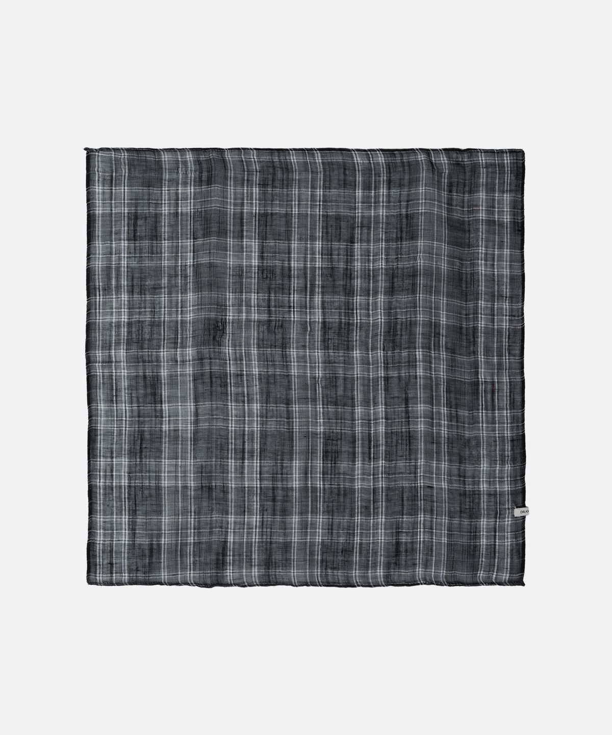 드로우핏(DRAW FIT) 마드라스 에반 체크 스카프 [BLACK]