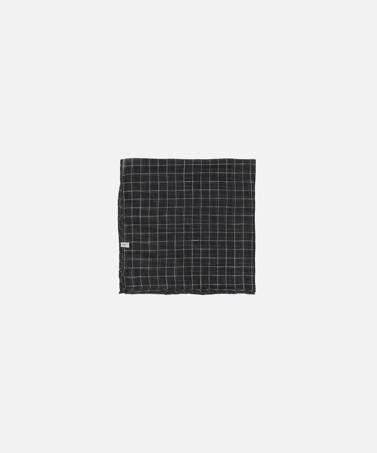 드로우핏(DRAW FIT) 소호 빈티지 체크 스카프 [GRAPHITE GREY]