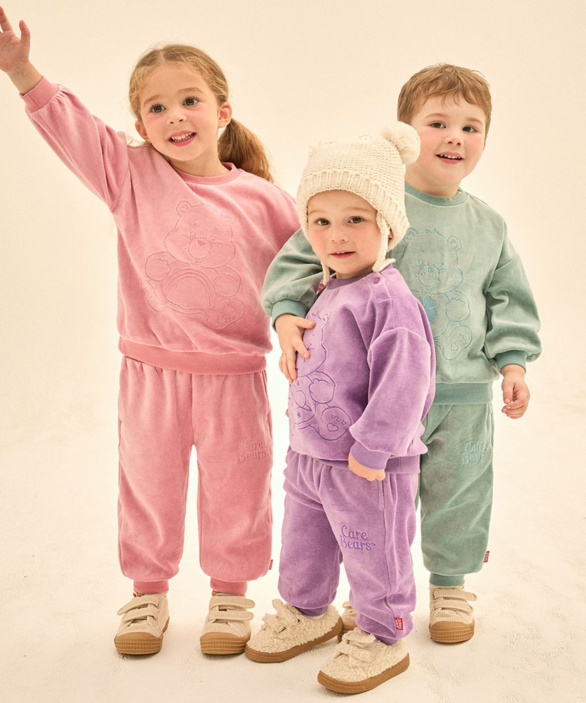 케어베어(CAREBEARS) 케어베어즈 코지 벨로아 상하복